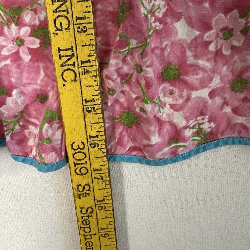Homemade Half Apron Floral Skirt Tie In The Back‎